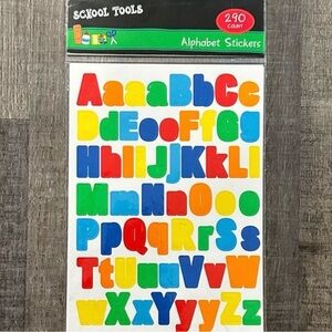 💞 New Multicolored Alphabet Letter Scrapbook Stickers